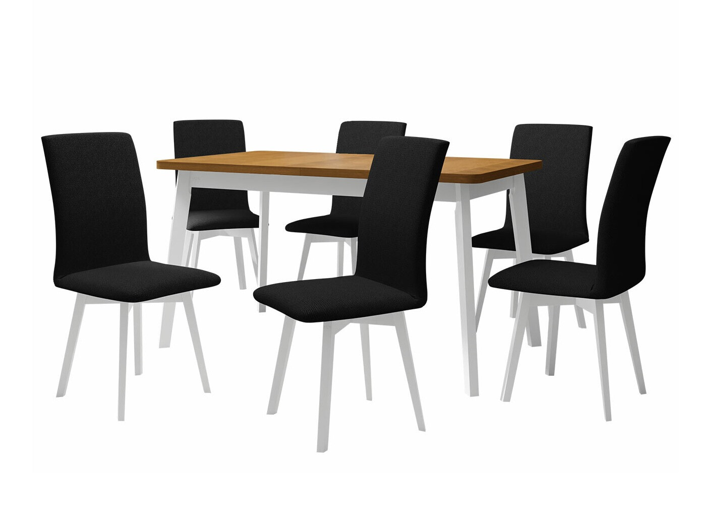 Dining set Victorville 291 (Grandson oak + White)