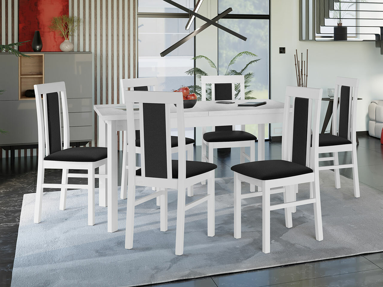 Dining set Victorville 293 (White)