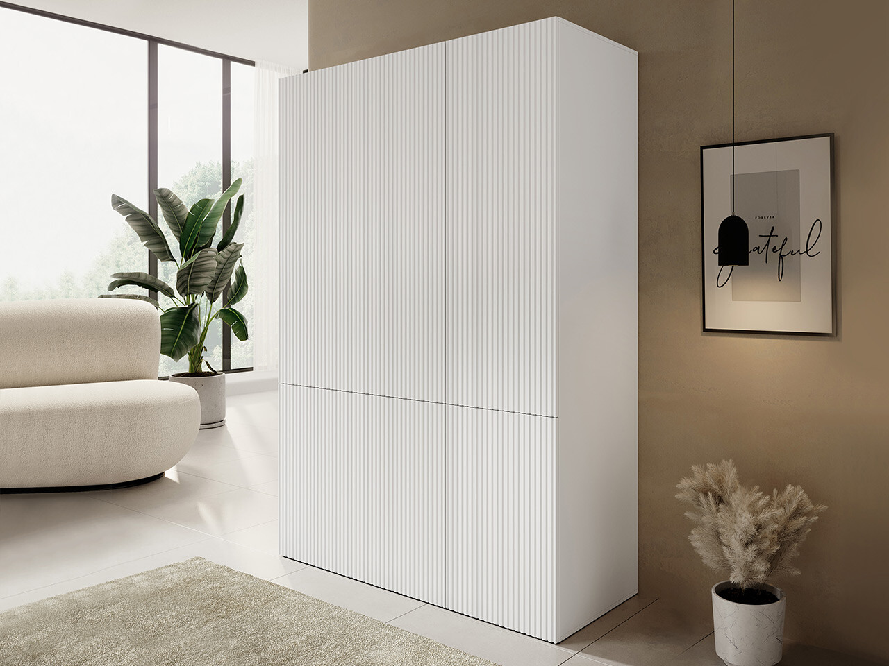 Wardrobe Dicto I (White)
