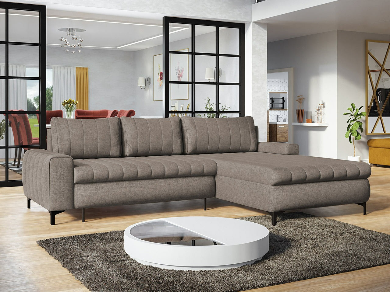 Corner sofa Lincoln 175 (Barrel 21)