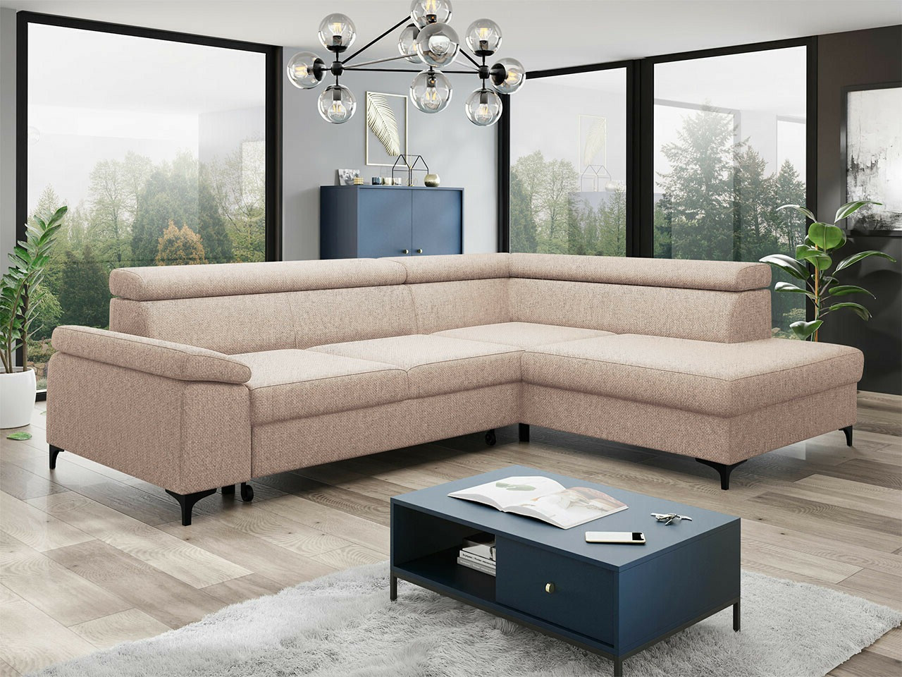 Corner sofa Lincoln 168 (Lars 62)