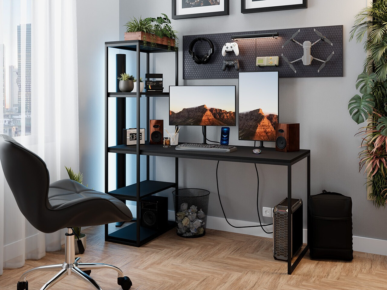 Desk Oswego 107 (Black)
