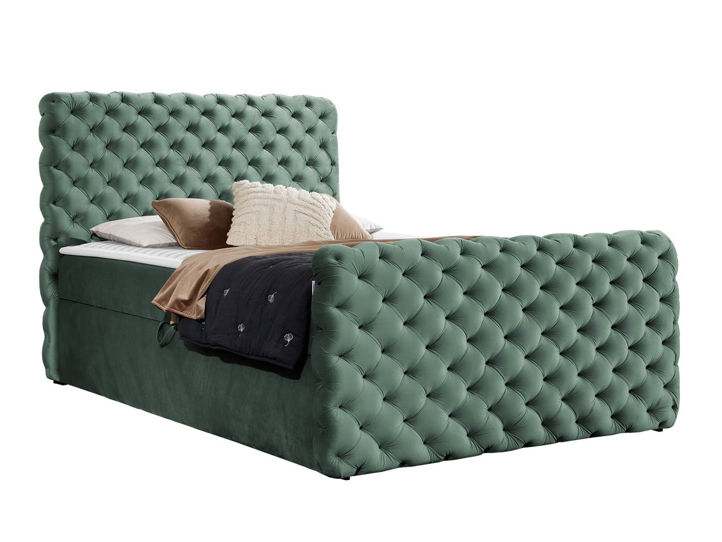 Continental bed Lac I (Velluto 13)