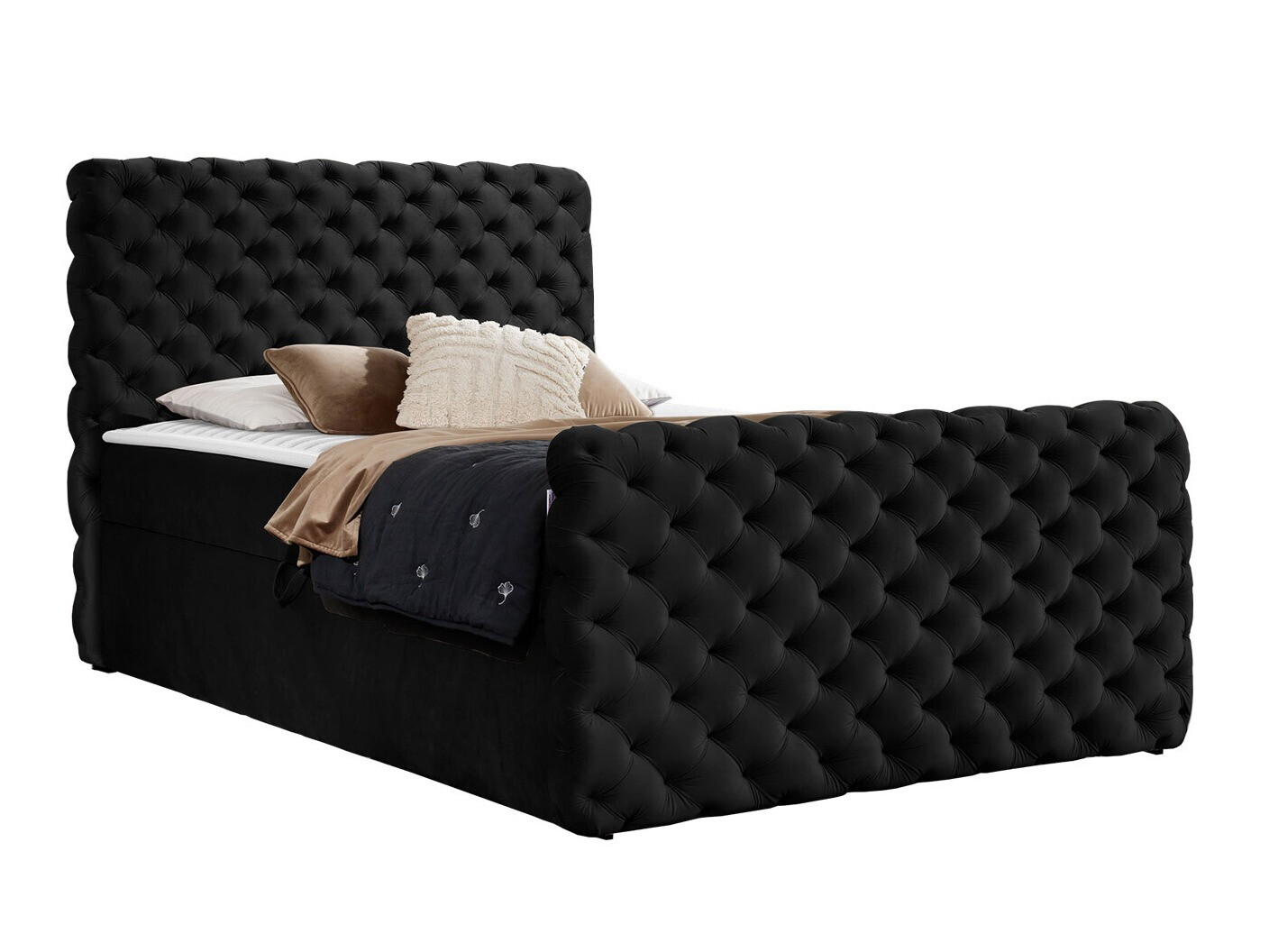 Continental bed Lac I (Velluto 20)
