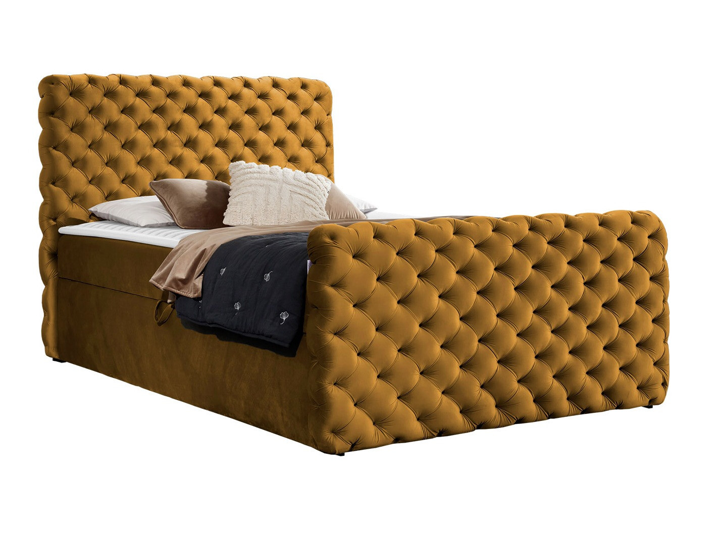 Continental bed Lac I (Velluto 8)