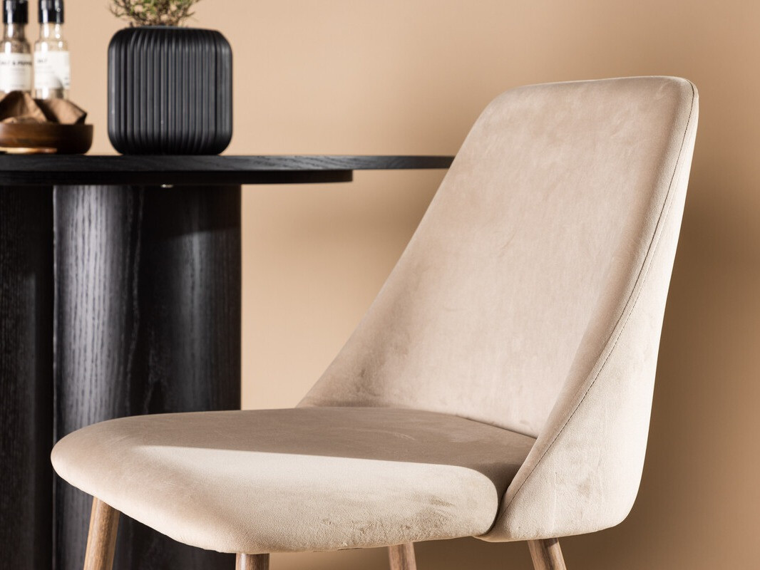 Chair Dallas 3886 (Beige + Nut)