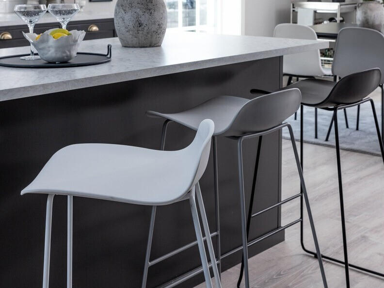 Bar stool Dallas 107 (Grey)
