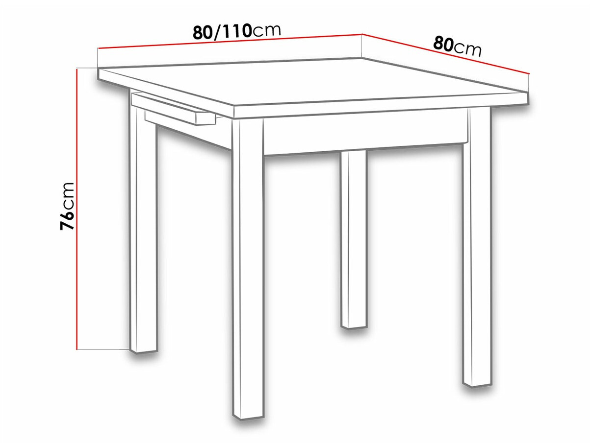 Table Victorville 109 (Nut)