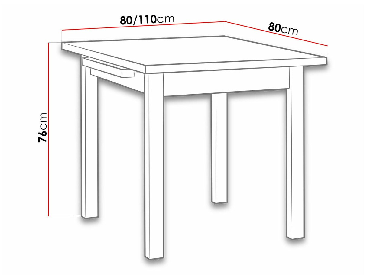 Table Victorville 109 (Sonoma oak)