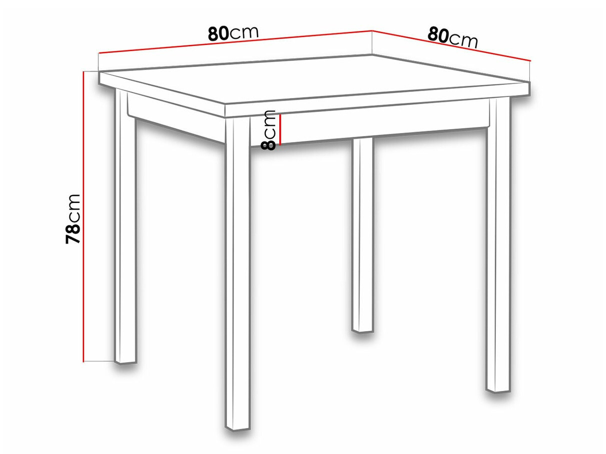 Table Victorville 110 (Sonoma oak)