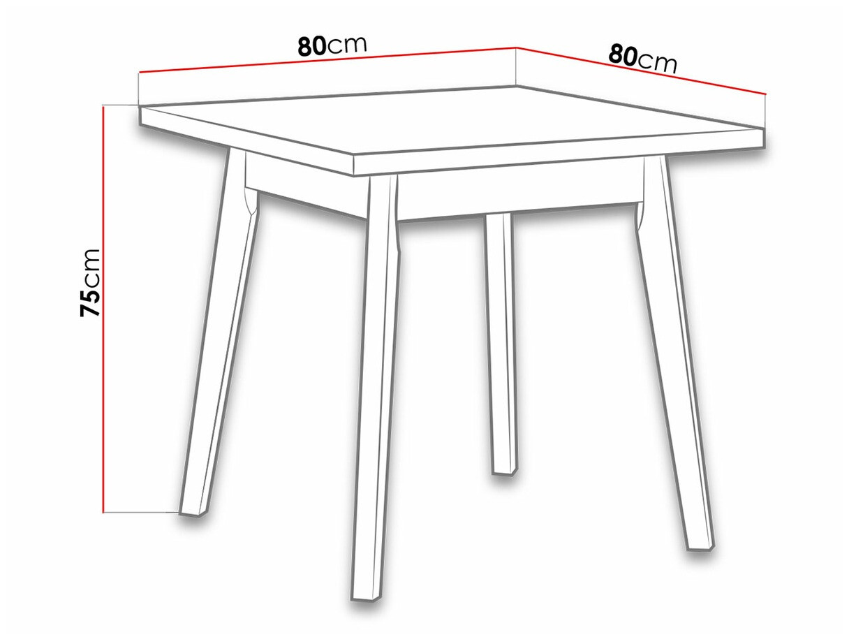 Table Victorville 127 (Sonoma oak)