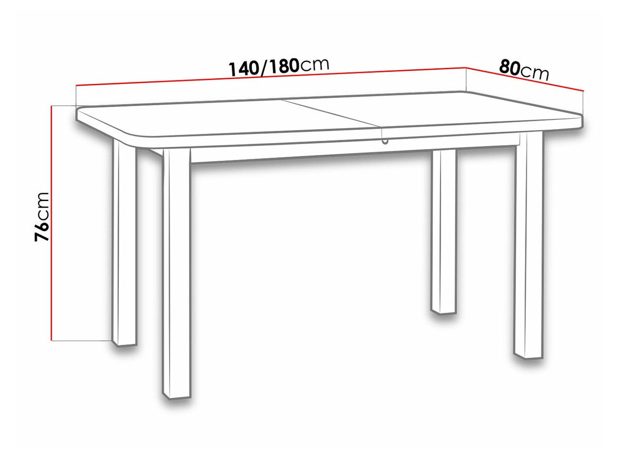 Table Victorville 113 (Nut)