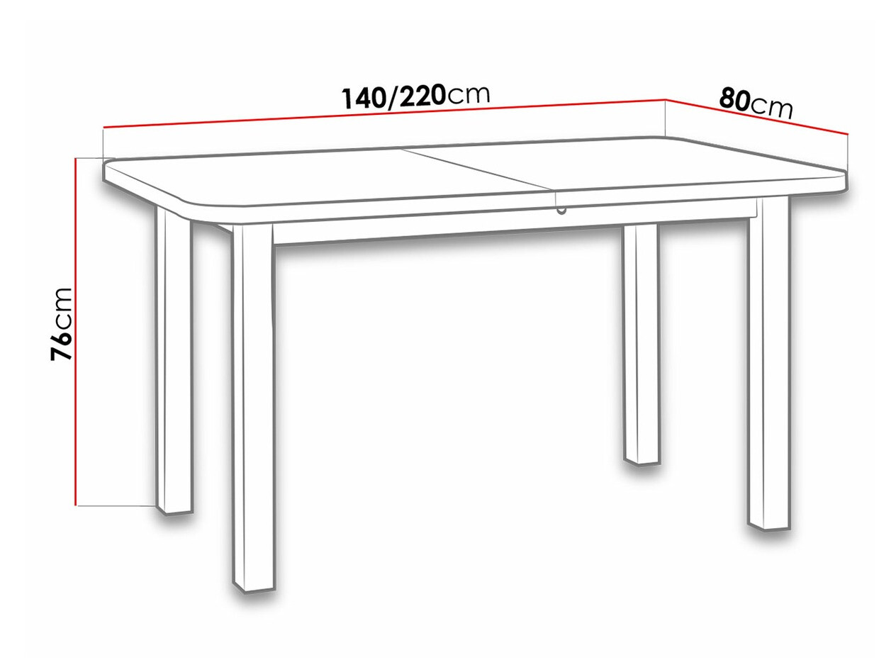 Table Victorville 123 (Nut)