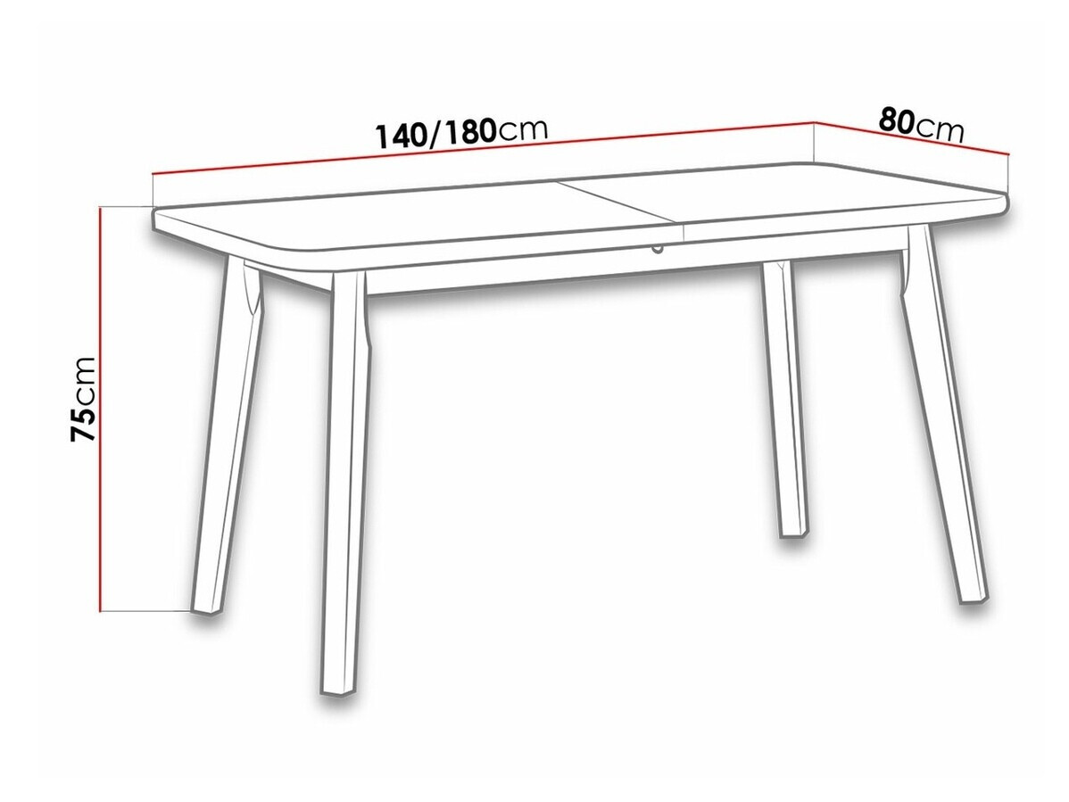 Table Victorville 130 (Grandson oak)
