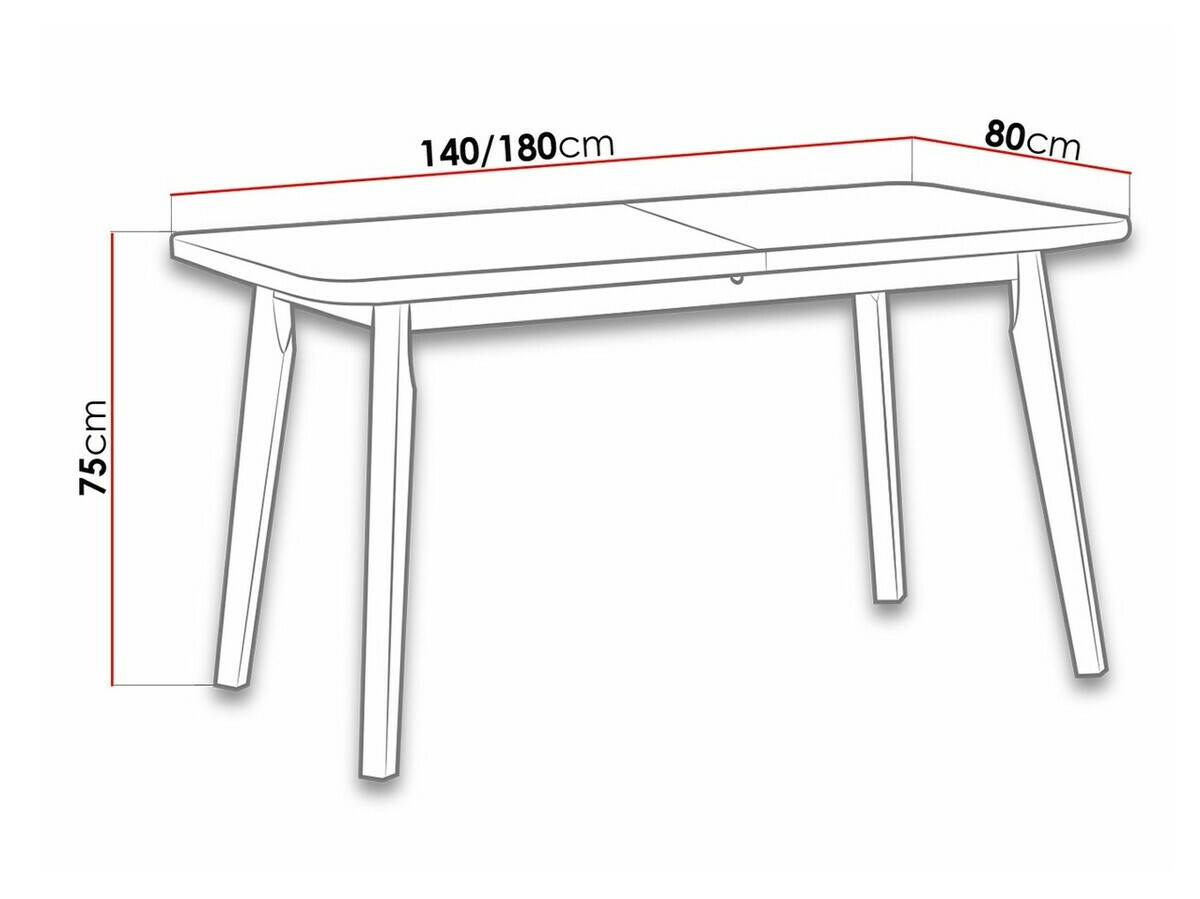 Table Victorville 130 (White)