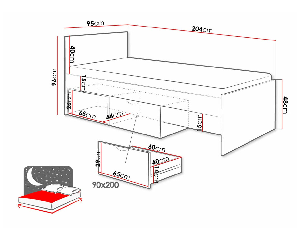 Bed Domvera 114