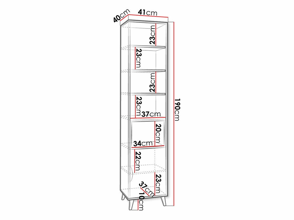 Bookcase Domvera 103