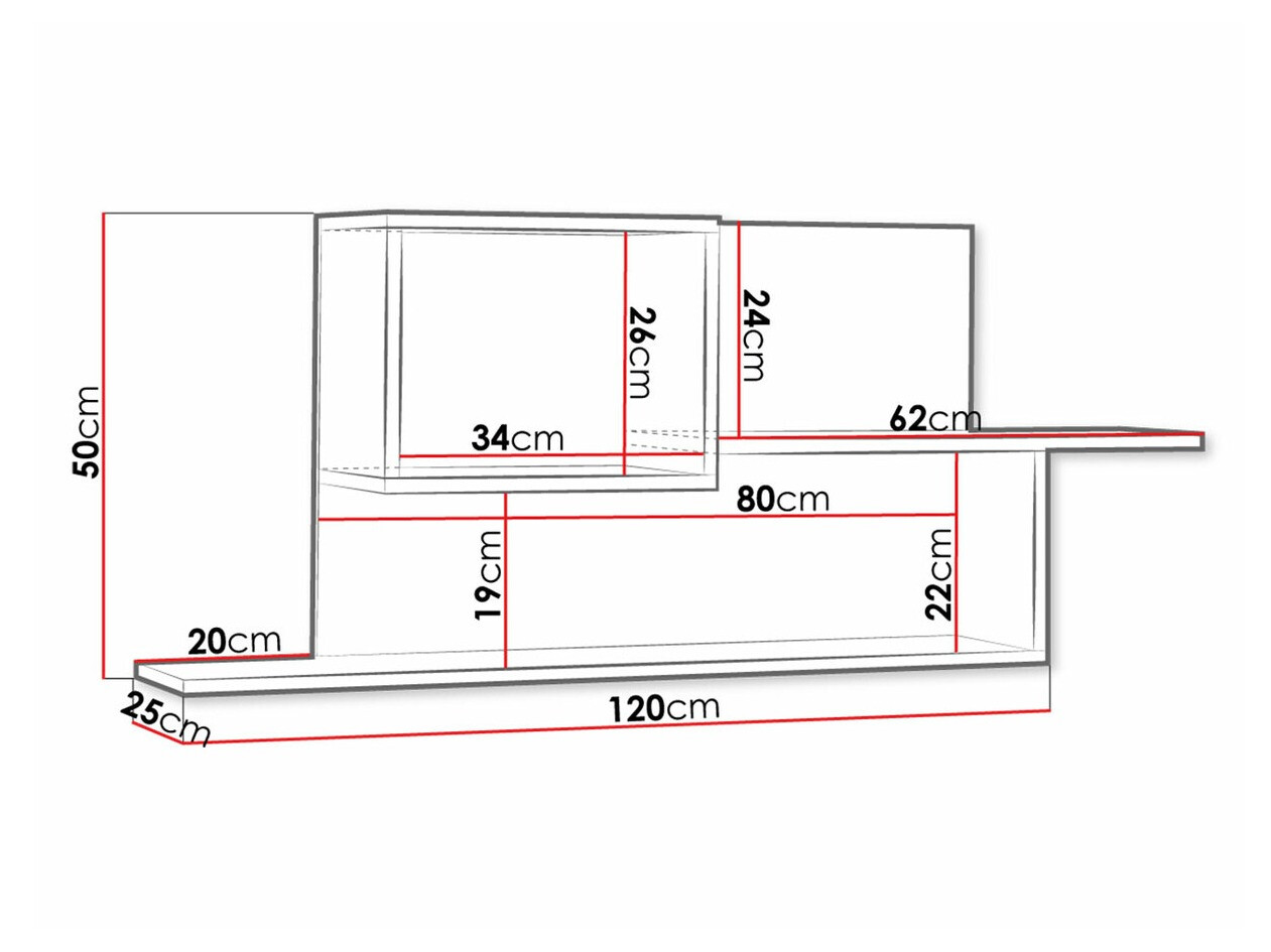 Wall shelf Domvera 111