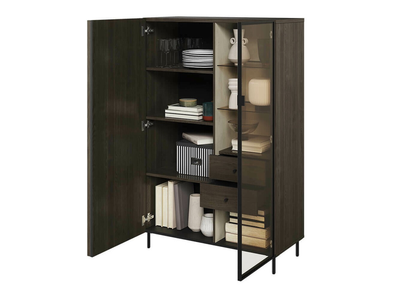 Bookcase Catevari 105