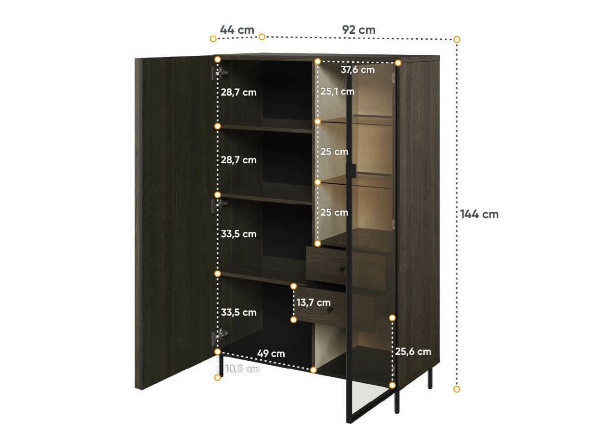 Bookcase Catevari 105