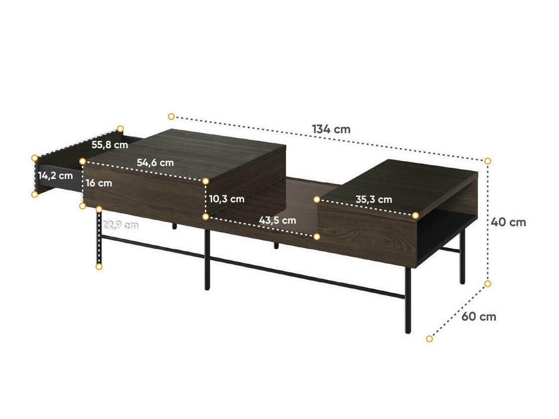 Coffee table Catevari 107