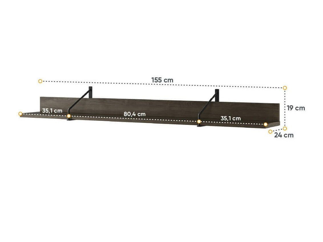 Wall shelf Catevari 103