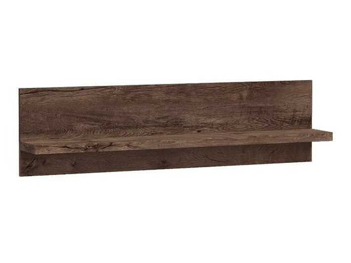 Wall shelf Serfeno 108 (Dark ash)