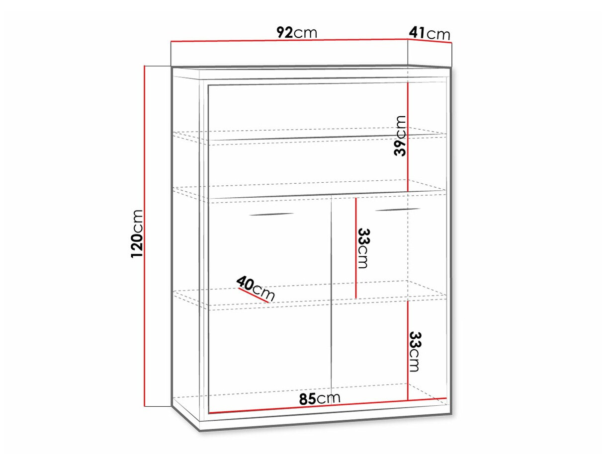 Chest of drawers Etrmoni 103 (Light wood + Oak)