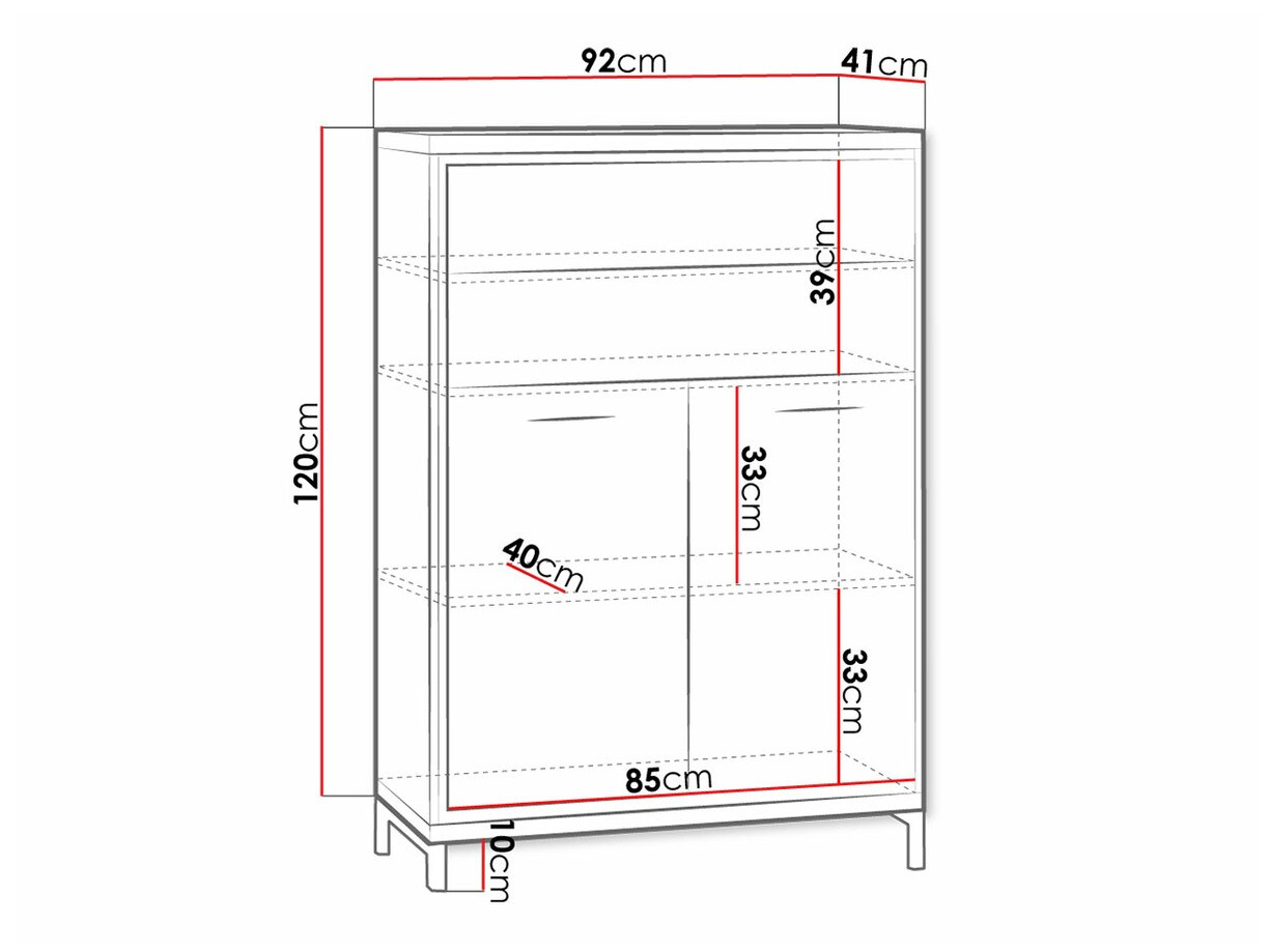 Chest of drawers Etrmoni 103 (Light wood + Oak)