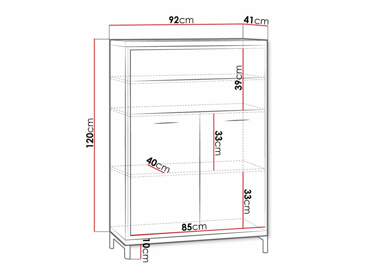 Chest of drawers Etrmoni 103 (Light wood)