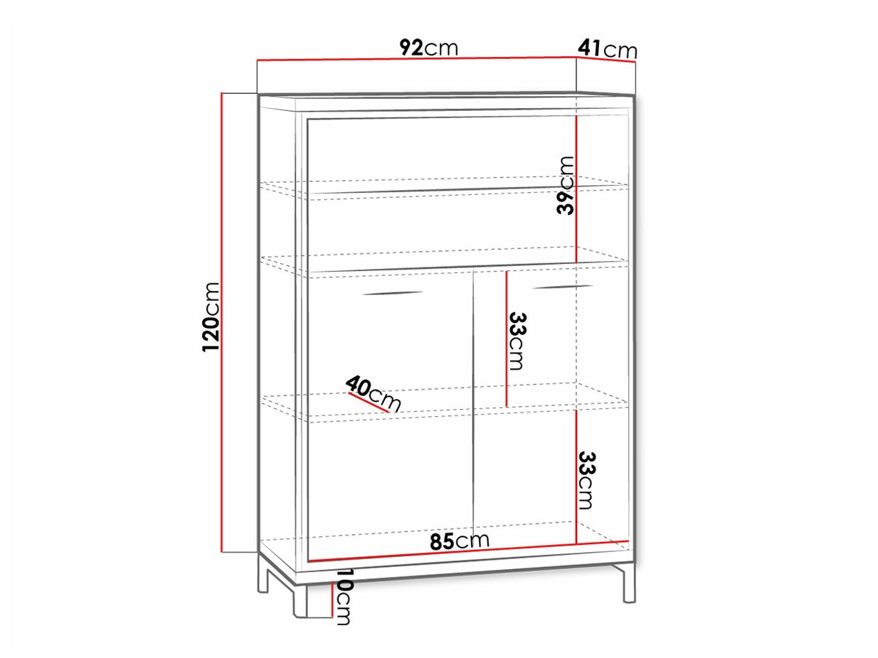 Chest of drawers Etrmoni 103 (Light wood)