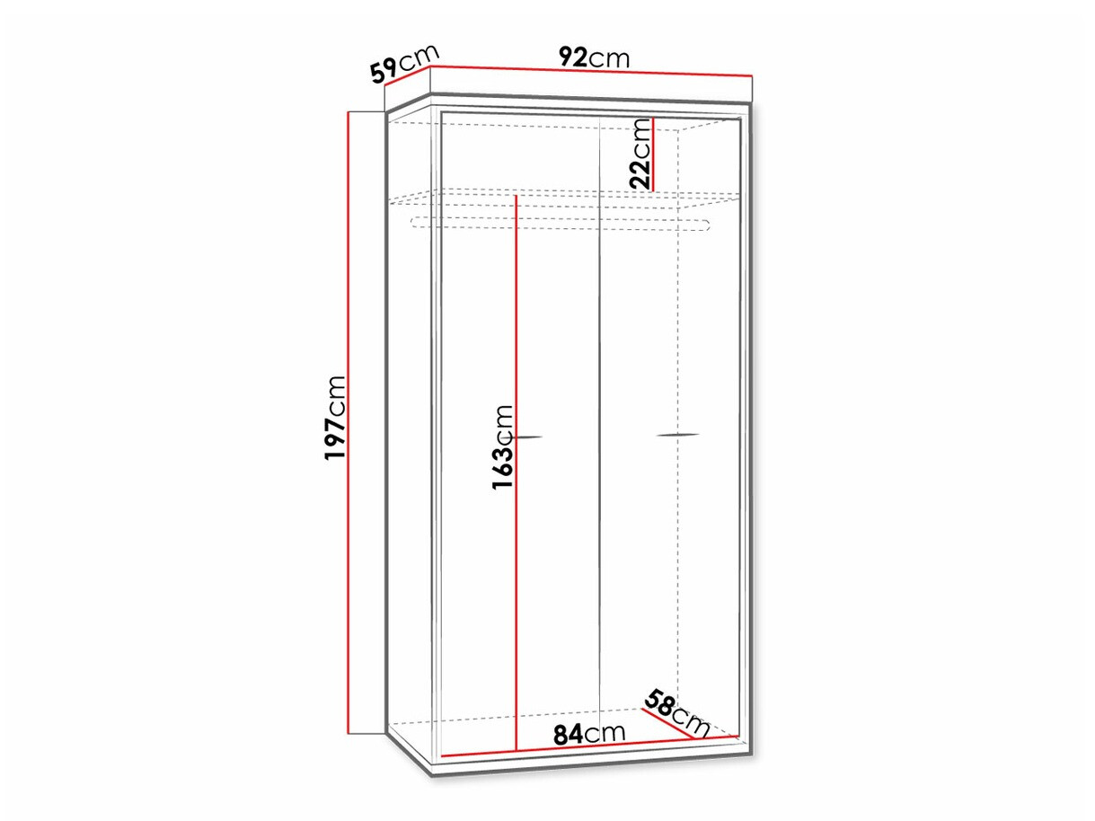 Wardrobe Etrmoni 100