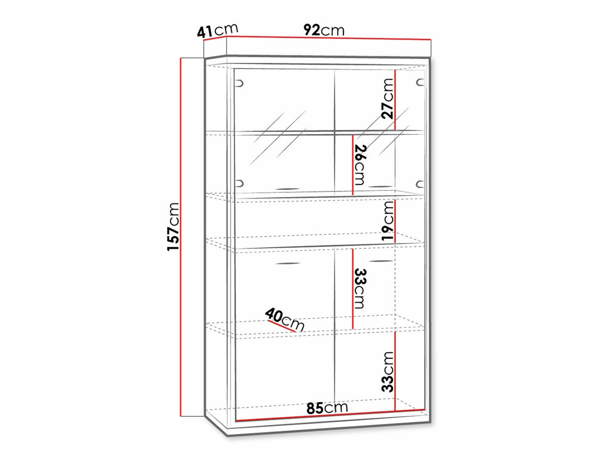 Bookcase Etrmoni 107 (Light wood)