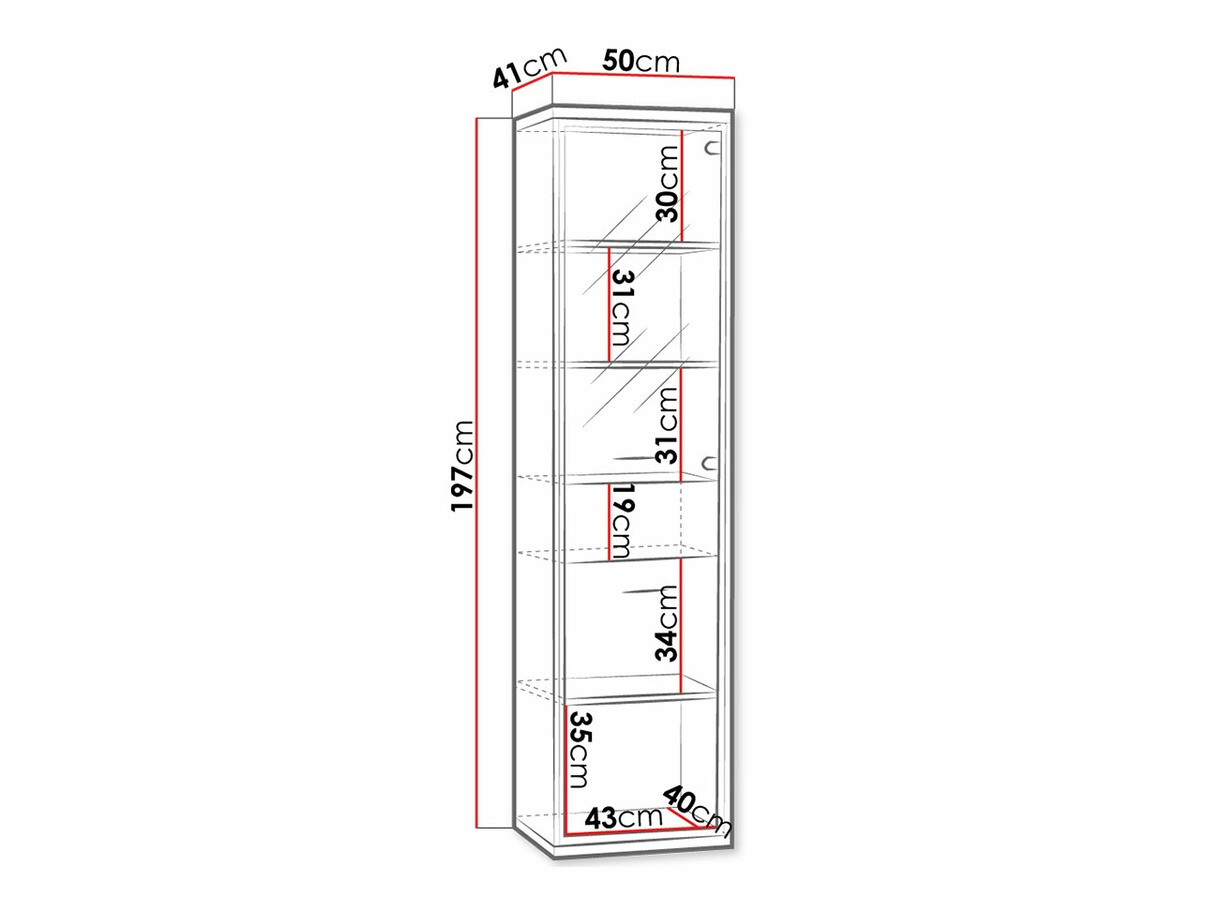 Bookcase Etrmoni 108 (Light wood)