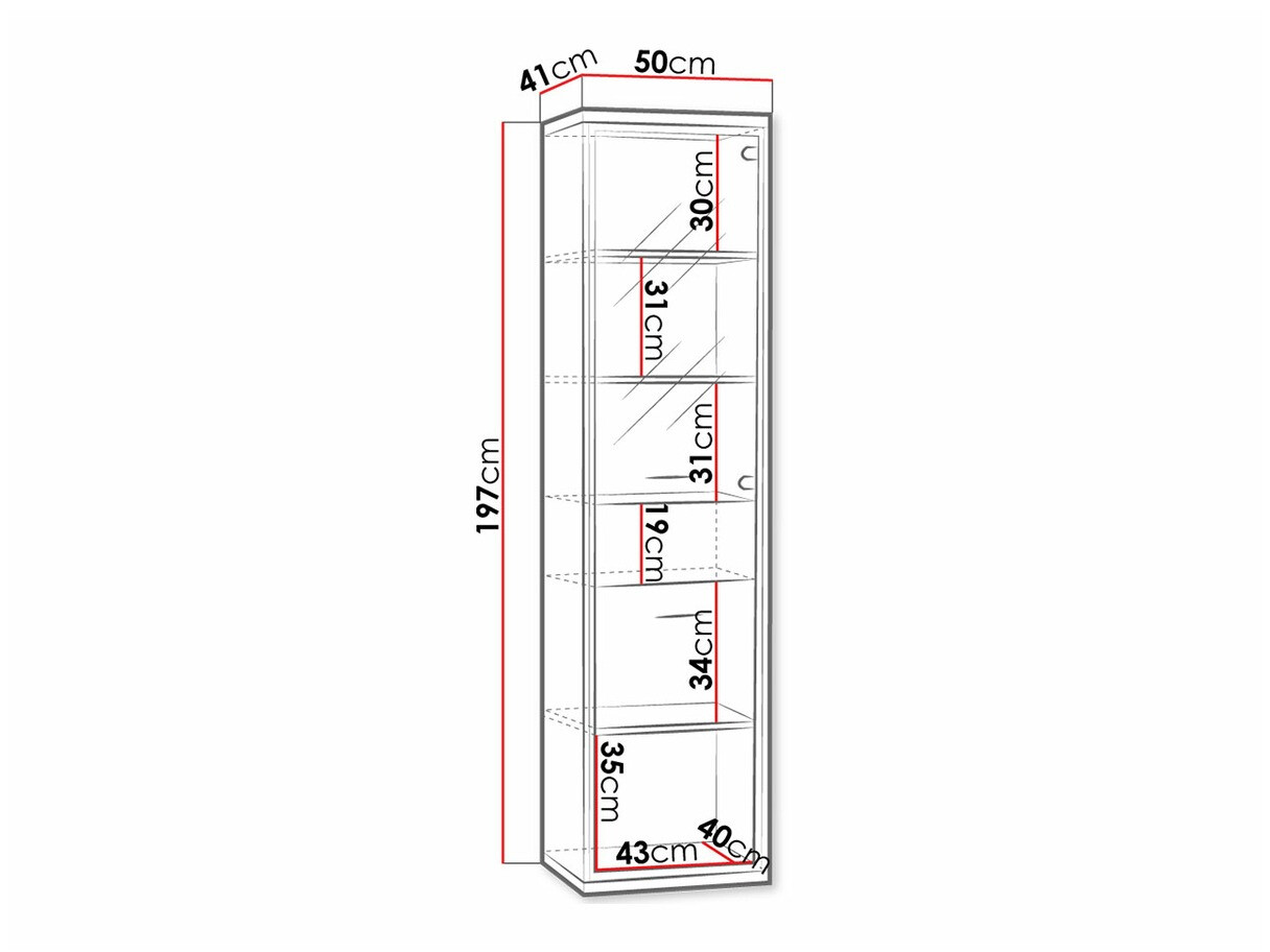Bookcase Etrmoni 108 (Light wood)