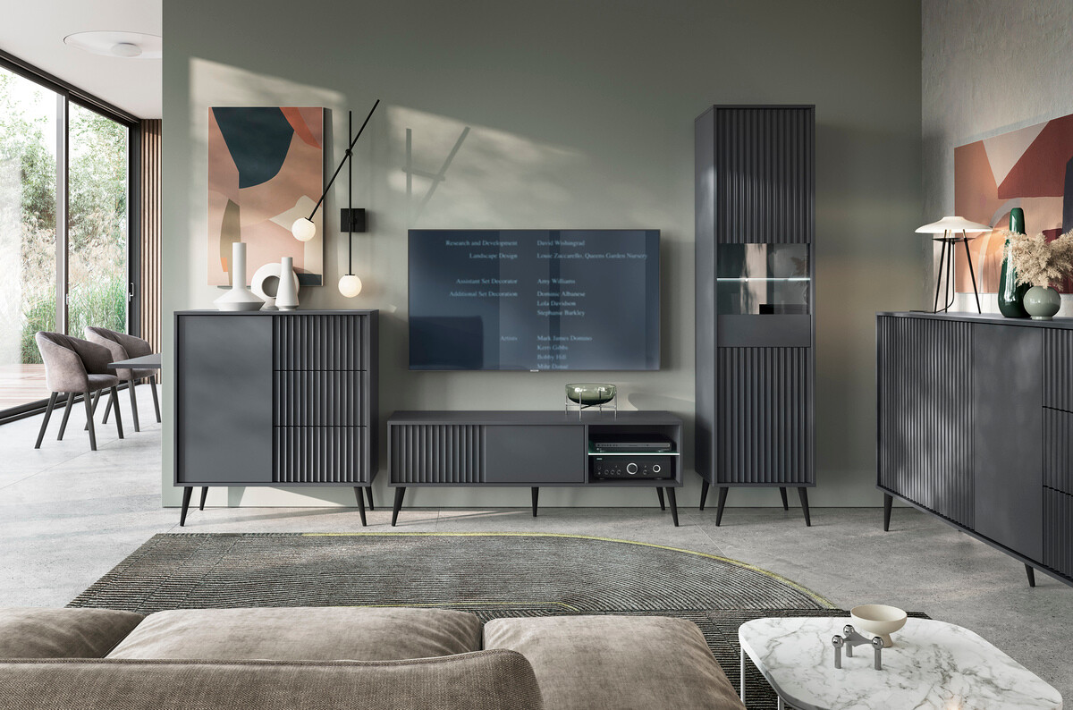 Chest of drawers Cirferi 102 (Anthracite)