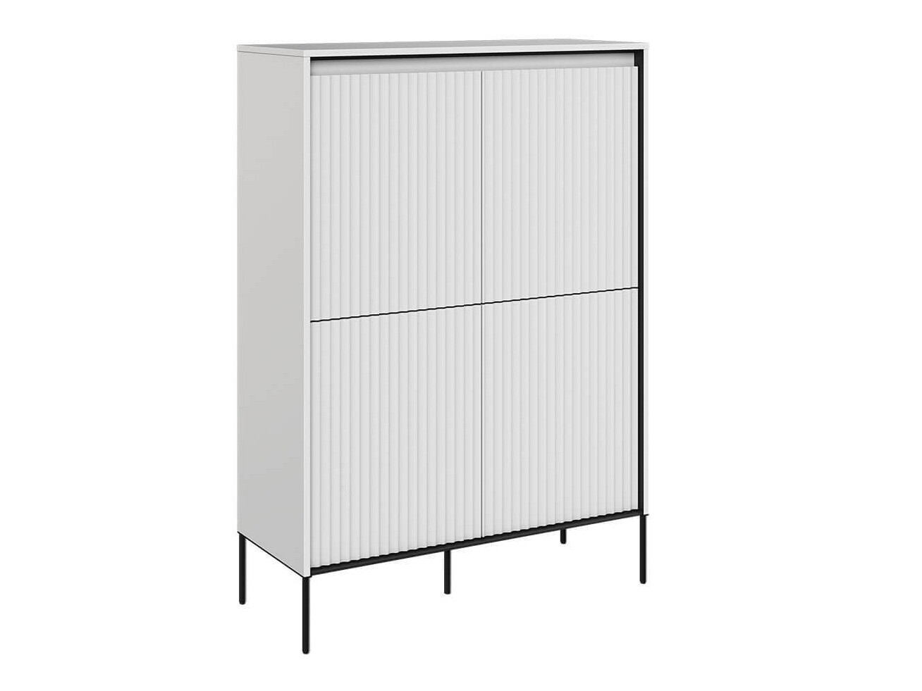 Sideboard Fernolu 102 (White + Black)