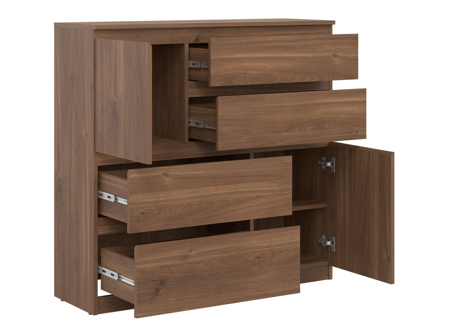 Chest of drawers Catelbi 105 (Dark oak)