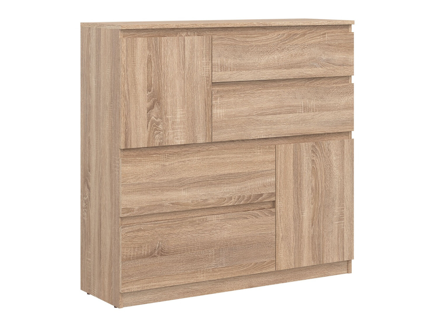 Chest of drawers Catelbi 105 (Sonoma oak)