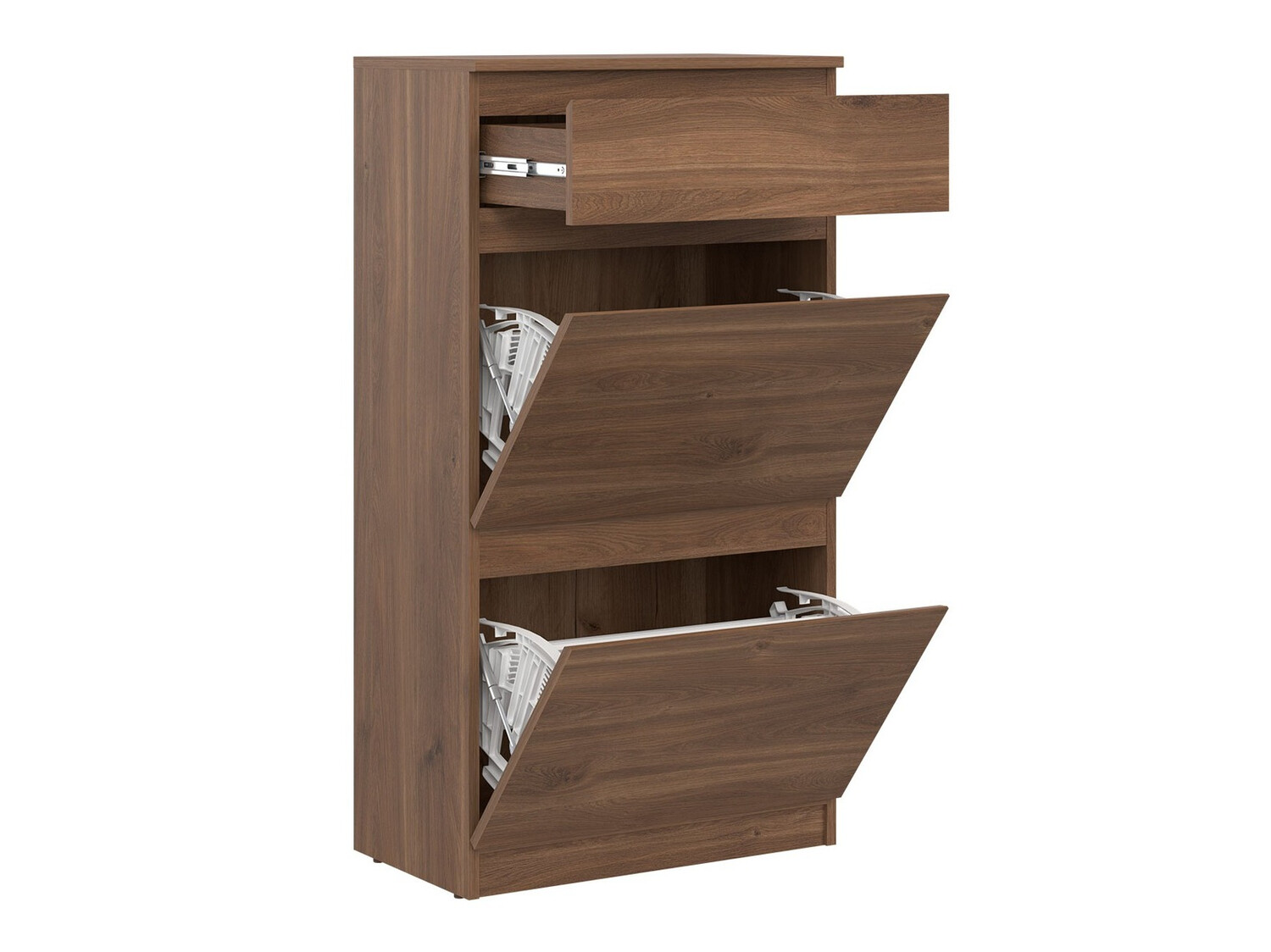 Shoe cabinet Catelbi 108 (Dark oak)