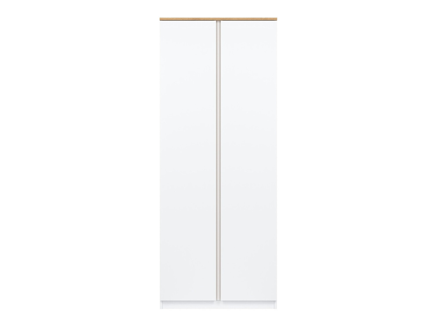 Wardrobe Catelbi 107 (White + Oak)