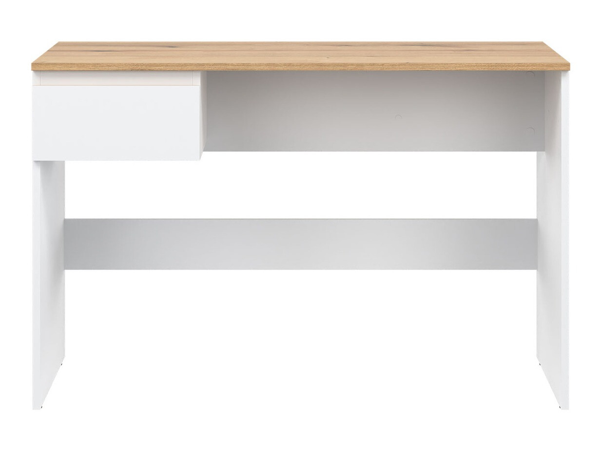 Desk Catelbi 112 (White + Oak)