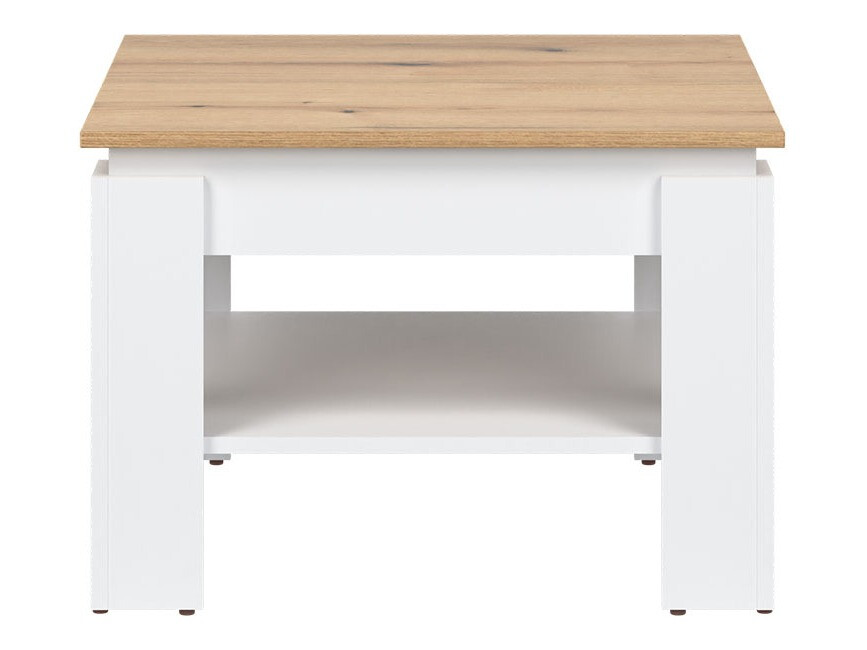 Coffee table Catelbi 114 (White + Oak)