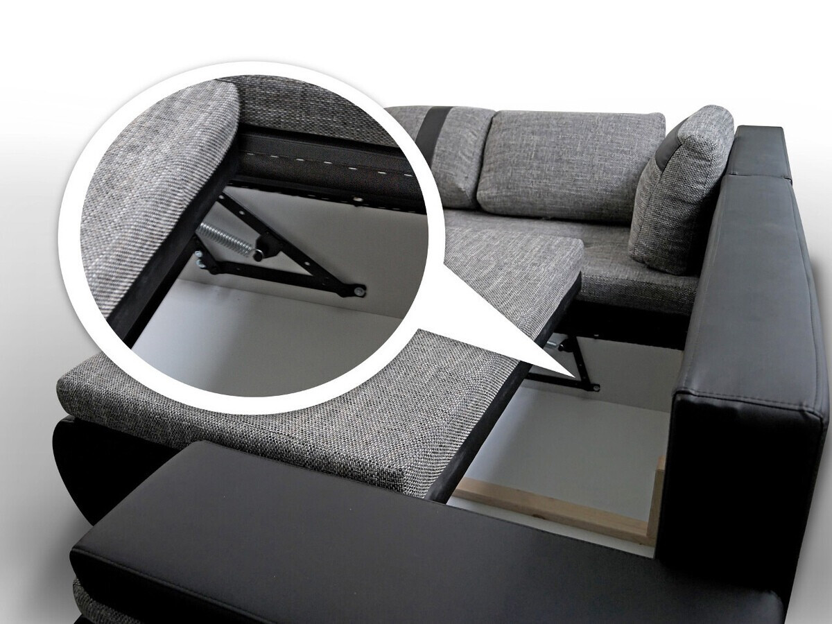 Corner sofa Temple 101 (Soft 066 + Lawa 02)