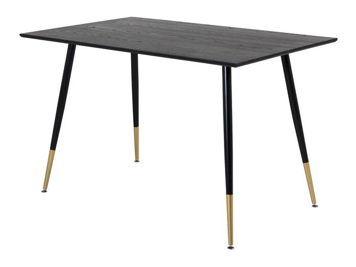 Dining set Dallas 1673 (Black + golden)