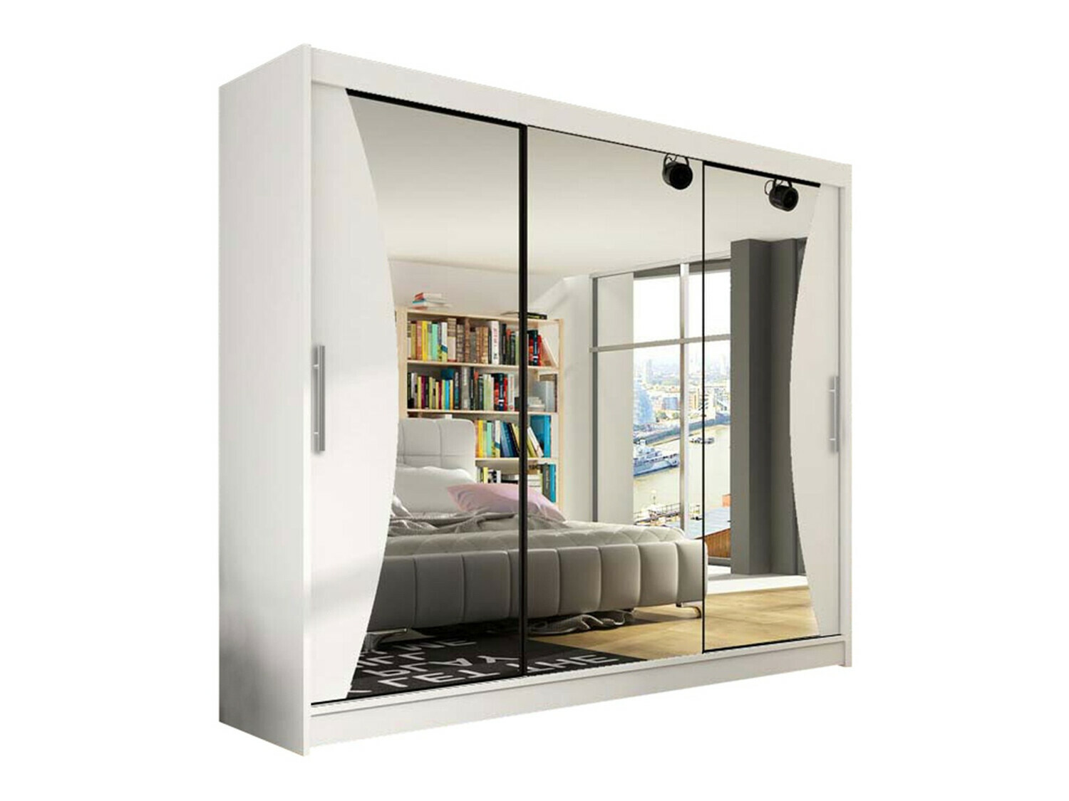 Wardrobe Closico Ordo IV (White)