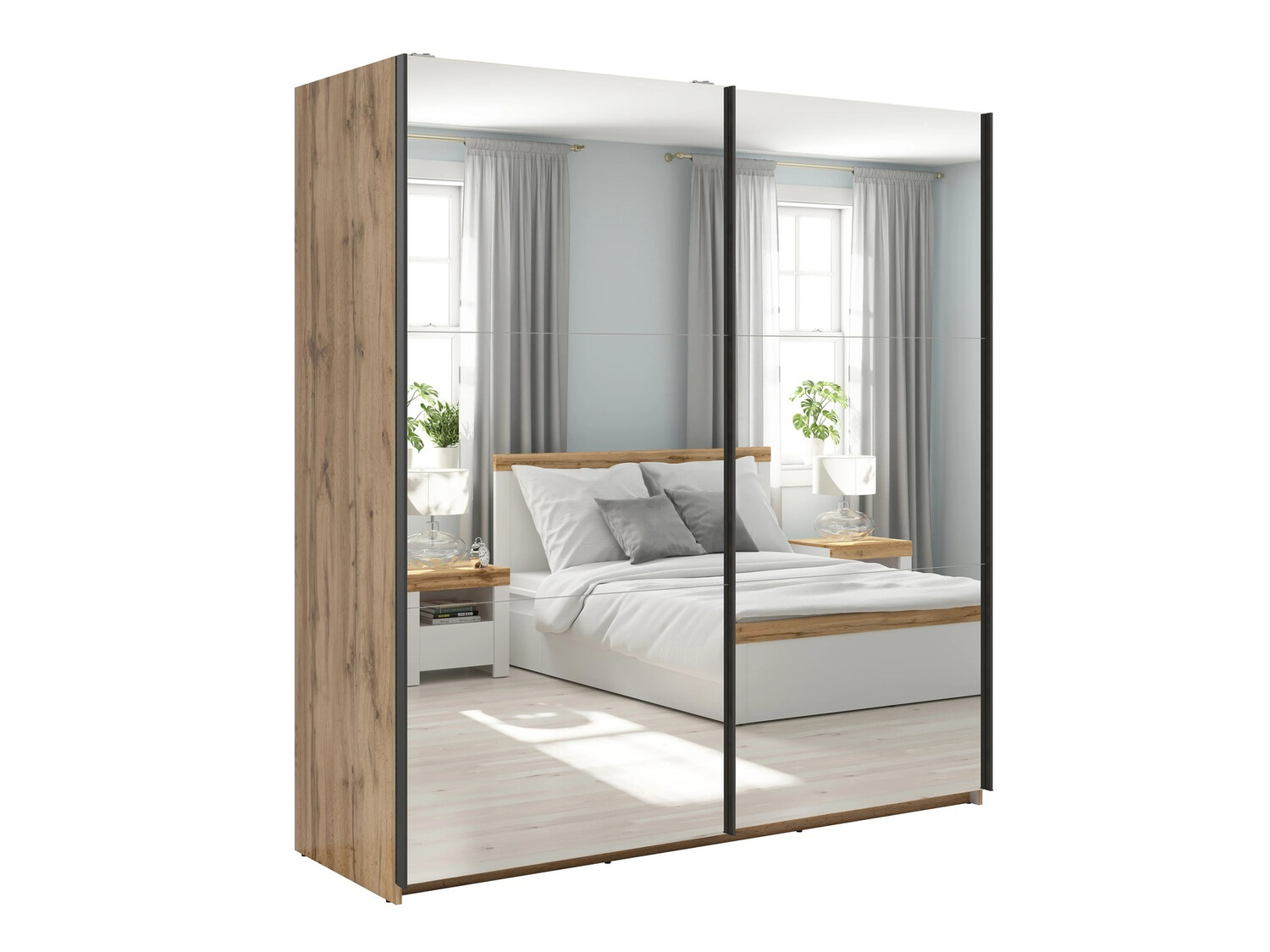 Wardrobe Livevaro 111 (Wotan Oak)