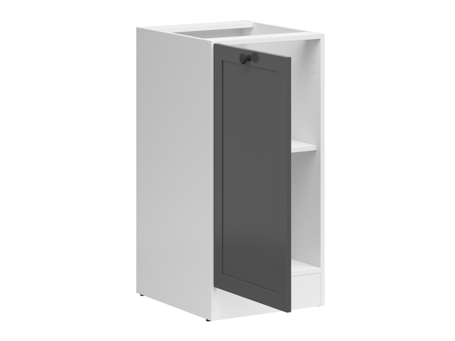 Modular cabinet with doors Classic Grey 105