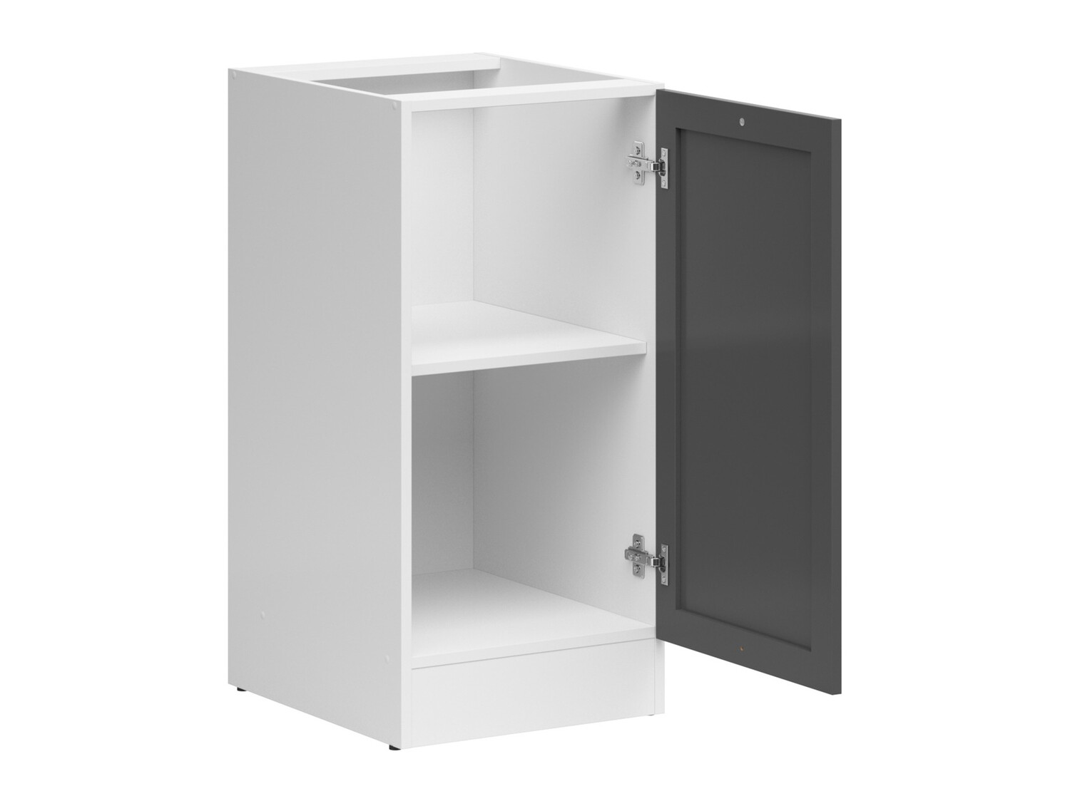 Modular cabinet with doors Classic Grey 105