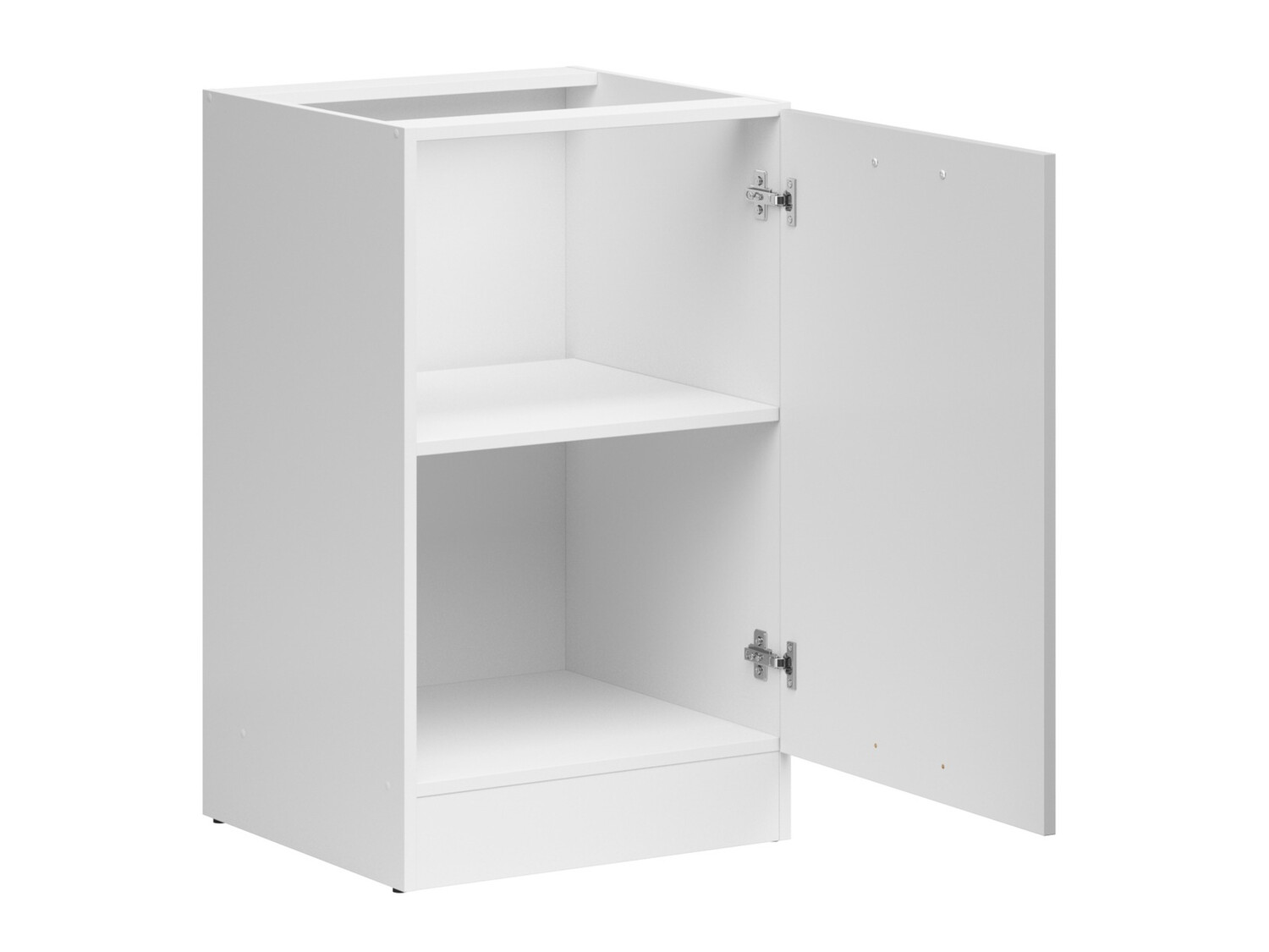 Modular cabinet with doors Line Grey 100